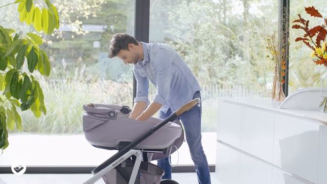 Maxi-Cosi l Jade car cot l How to prepare for sleeping смотреть онлайн