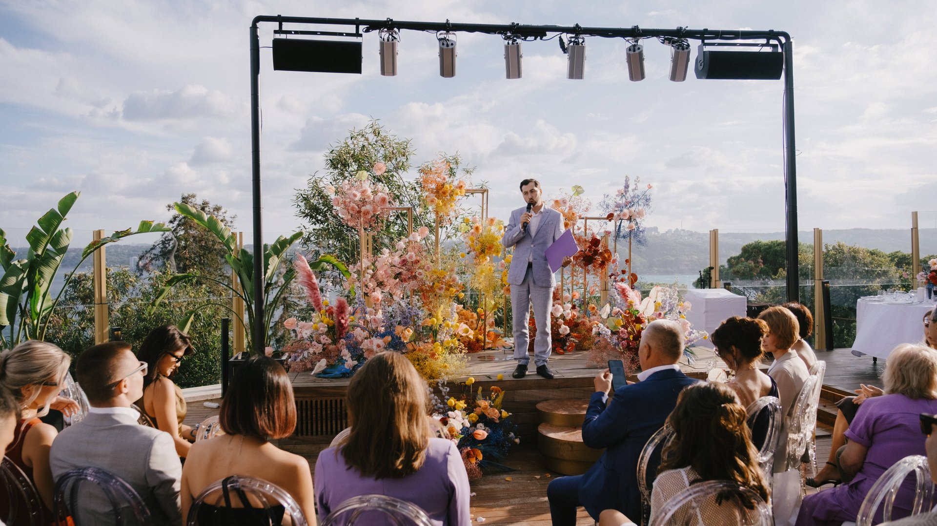 свадебный ужин в Турции