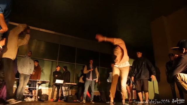 Summer Night Jam 2014 Popping & Locking Final Банкай, Дус vs Пальма, Рокет смотреть онлайн