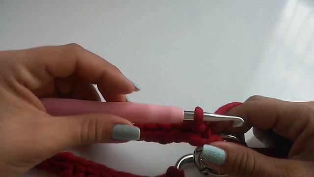 (Versão Canhoto) Alça Para Bolsa de Crochet | Croche Para Iniciantes Passo a Passo #2 смотреть онлайн