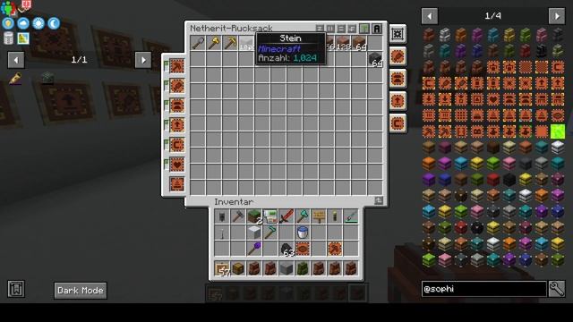 Minecraft Sophisticated Backpack: Netherit Rucksack und massig Upgrades Tutorial german [2022] смотреть онлайн