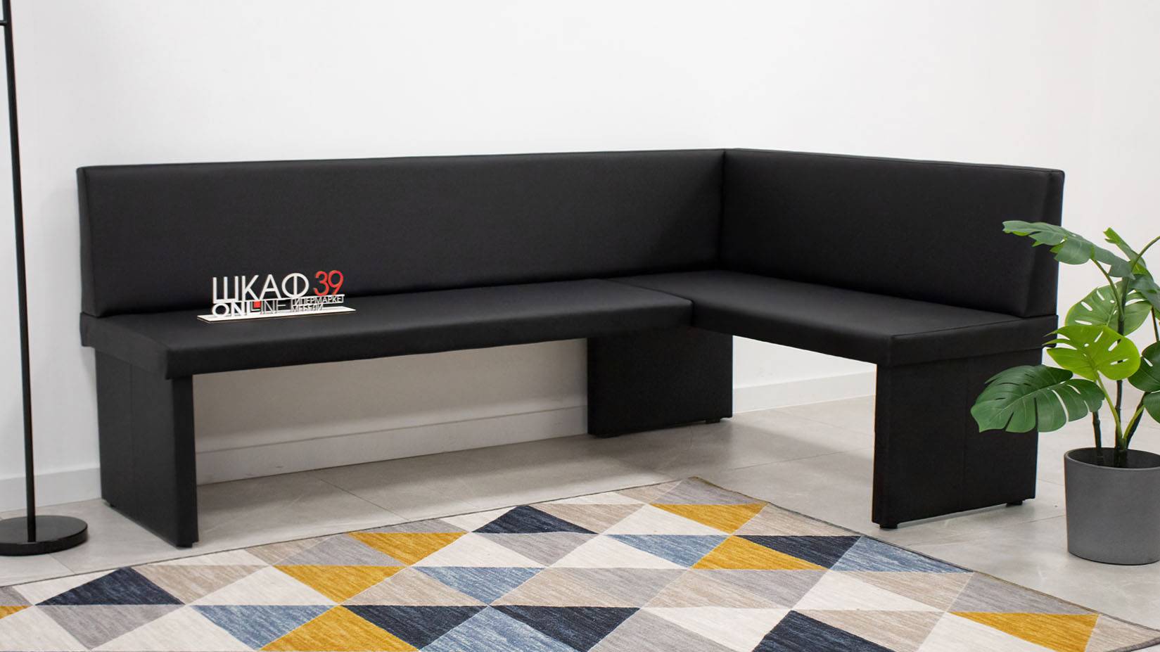 Кухонный уголок Глория лайнс черный смотреть онлайн