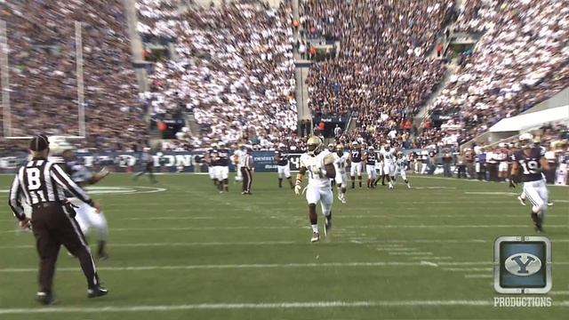 Cody Hoffman 45-yd TD grab vs. Georgia Tech смотреть онлайн