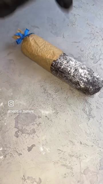 Шоколадная колбаса 🤤#шоколаднаяколбаса #cake #вкусно #вкусноипросто