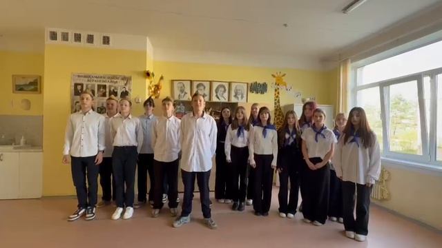 Хор 8Б класса смотреть онлайн