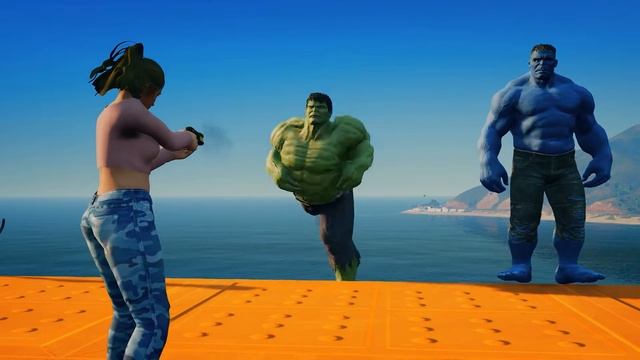 GTA 6 Ragdolls Lucia & Spider-Man Funny Moment, Jumps & Fails Moments, Hulk, Minions