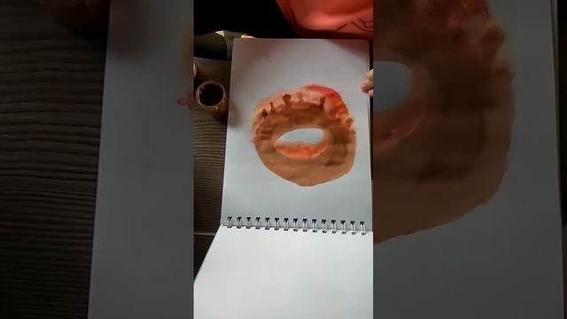 Рисую пончик 🍩