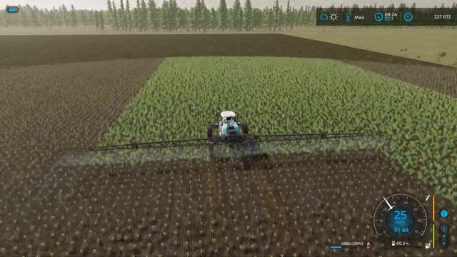 Farming Simulator 22 The Western Wilds #11 большая уборка хлопка смотреть онлайн