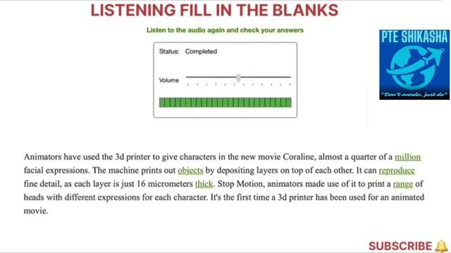 Listening fill in the blanks/pte shiksha/ most repeated/June edition смотреть онлайн