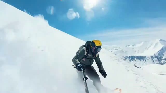 Gudauri freeride slopes смотреть онлайн