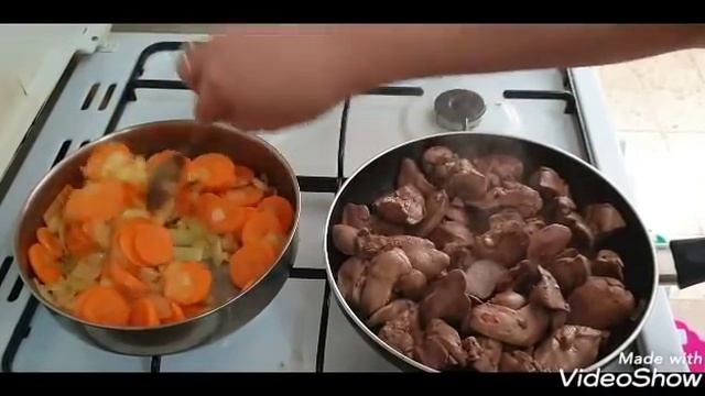 Pateu din ficat de pui/ Паштет из куриного печень смотреть онлайн