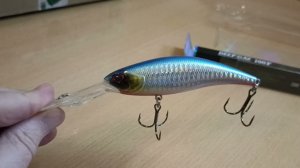 Распаковка посылки с воблером TsuYoki Deep Gaz 100F по заказу Fmagazin