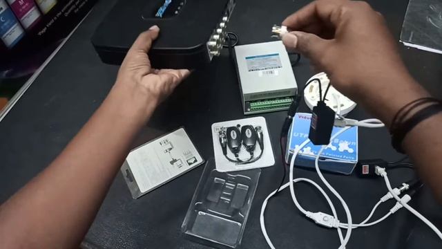Video Balun Connect Cctv Camera | How Install Video Balun With Dc | Utp Video Balun Install  Tamil