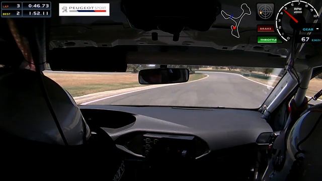 Peugeot 308 Racing Cup 2017 - Un tour du circuit d'Ascari смотреть онлайн