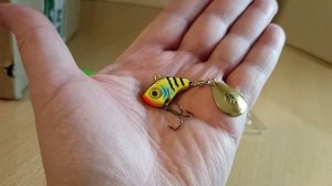 Распаковка посылки с блесной Select Tail Spinner Turbo