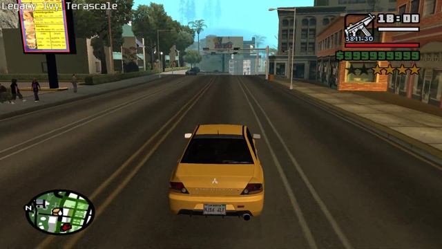 2007 Mitsubishi Lancer Evolution IX FQ-360 Tunable as Previon ( GTA San Andreas car mod ) смотреть онлайн
