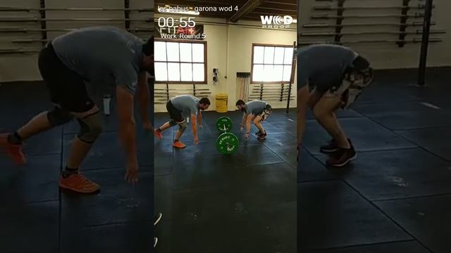 Throwdwon Garona wod 4 team les barbus смотреть онлайн