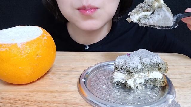 오렌지티라미수,흑임자쌀케이크,피스타치오쑥케이크 먹방 Rice Cake Mukbang
