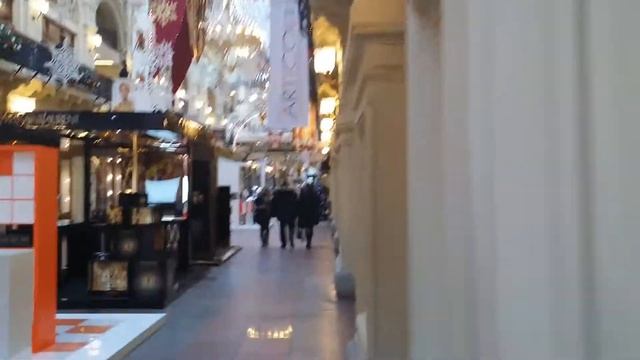 Москва. ГУМ. красивые места в Кремле часть 2 смотреть онлайн