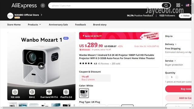 Which Projector To Buy During AliExpress Anniversary Sale 2024? Discount Codes Insides!