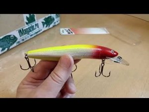 Распаковка посылки с воблером BAT Lucky Strike 4415125 Perfect Dancer