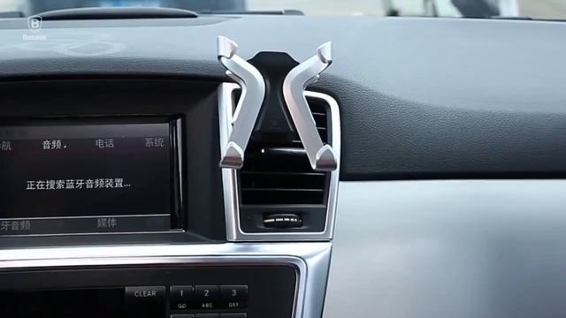 Baseus X Air Vent kalorifer peteğine takılabilen telefon tutucu Tanıtım videosu смотреть онлайн