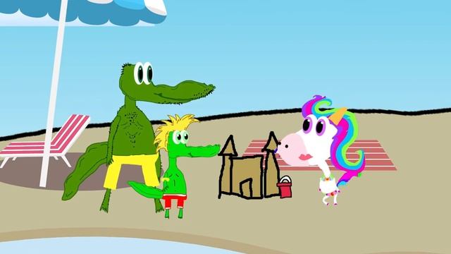 Eleanor the Unicorn Meets Petey the Alligator смотреть онлайн