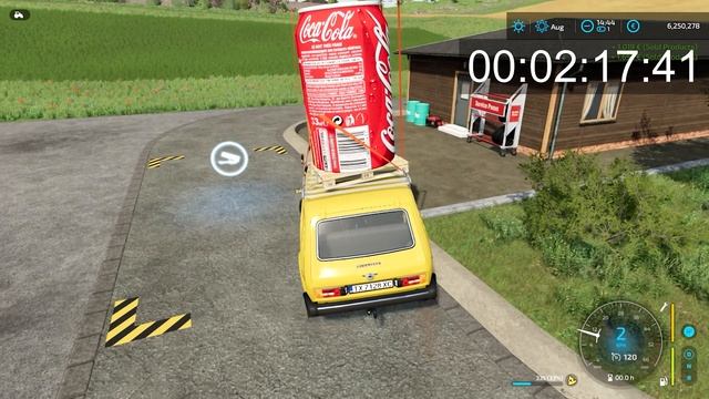 Cars Of Colors ! Coca Cola Soda Selling ! Racing Against Time With Mini Cars ! Farming Simulator 22 смотреть онлайн