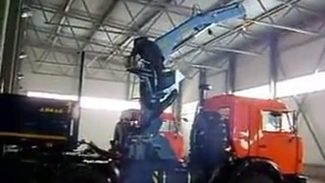 КАМАЗ 44108 с манипулятором (КМУ) ИНМАН - ИМ 150