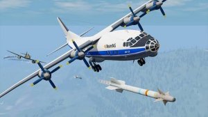 ✈️🔥😱Крушения самолётов"✈️🔥😱 #6 - BeamNG DRIVE