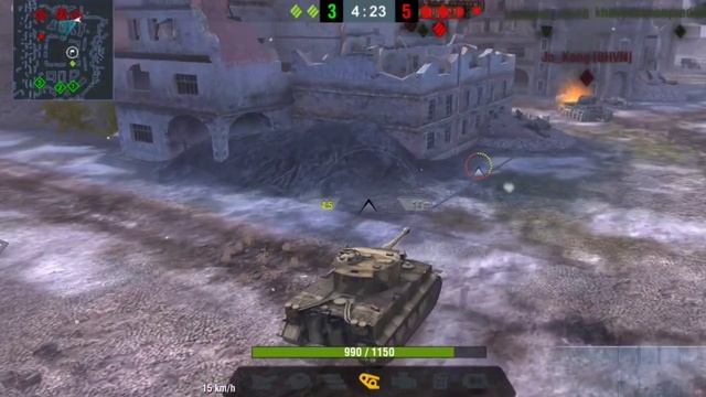 THE WRATH OF TIGER 131 - World of Tanks Blitz смотреть онлайн
