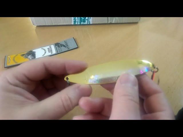 Распаковка посылки с блесной German Универсал 8324