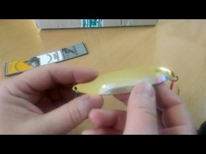 Распаковка посылки с блесной German Универсал 8324