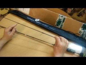 Распаковка посылки со Спиннингом Nautilus Varvar-X Micro Baits S572SUL
