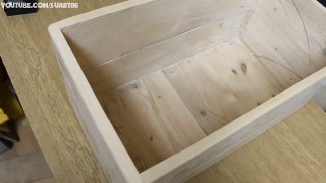 DIY Wooden Box - Pallet Wood Project смотреть онлайн