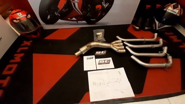 Unboxing SC PROJECT SC1-R for HONDA CBR 650 R 2019/2020 смотреть онлайн