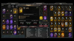 Anima The Reign of Darkness Game - My build, Oliver Zap Items