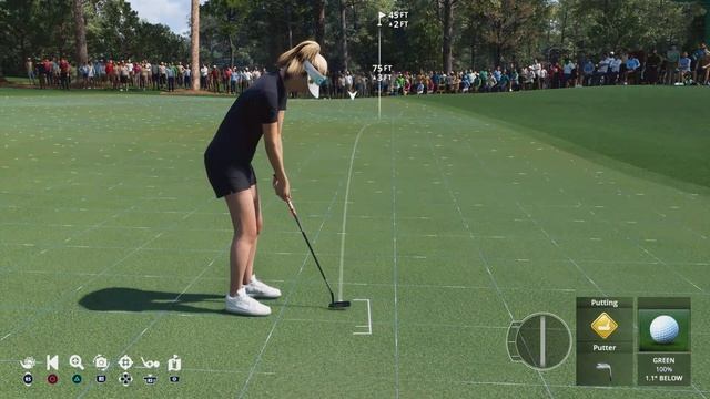 [EA Sports PGA Tour]4/7発売/ネリー・コルダ/02/AUGUSTA Second 9 holes/PS5版/先行トライアル смотреть онлайн