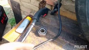 замена подшипников на ступицах телеги от мотоблока
