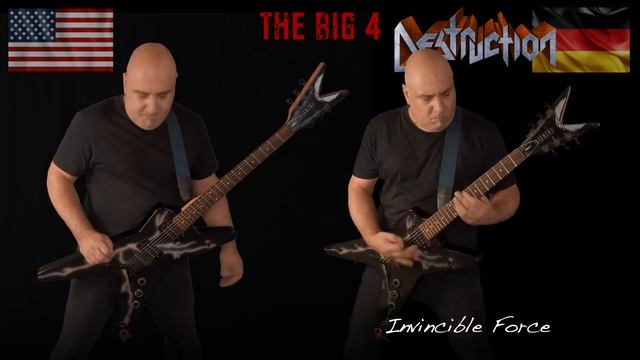American Big 4 VS German Big 4 (Guitar Riffs Battle) смотреть онлайн