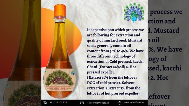 How much oil could we extract from 1kg of mustard | Mustard Oil смотреть онлайн