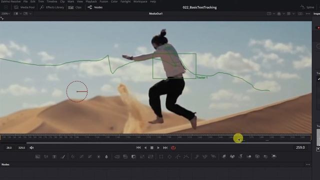 Basic Text Tracking in DaVinci Resolve 17 Fusion смотреть онлайн