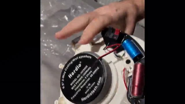 Herdio 6 5 Inches 300 Watts Round Bluetooth Ceiling Speakers Review