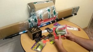 Распаковка посылки с мягкой приманкой Yum YUM5 Dinger