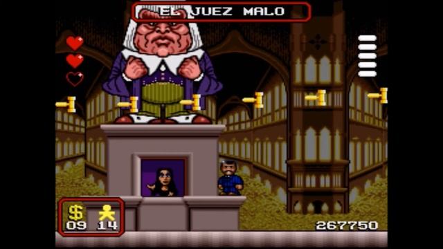 The Addams Family 1992 SNES The Bad Judge Boss смотреть онлайн