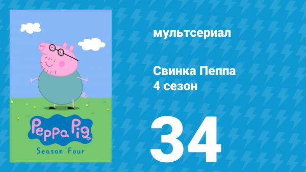 Свинка Пеппа 4 сезон 34 серия (мультсериал, 2004)