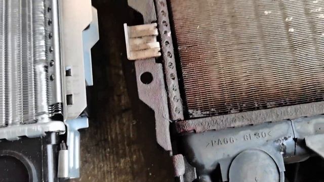 Замена радиатора AUDI 100/A6 45й кузов