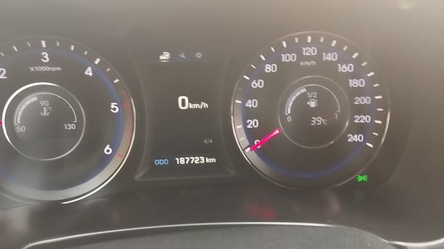 приборная панель I40 в Kia Rio 2