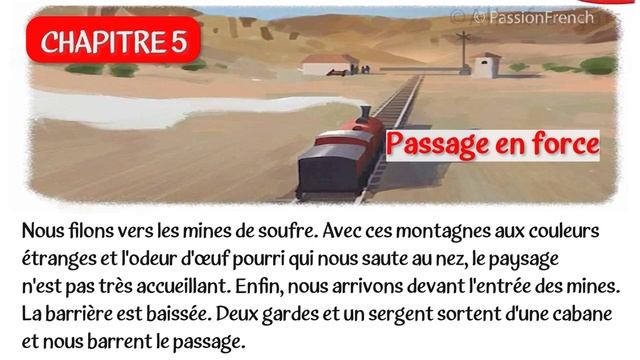 LEARN FRENCH THROUGH STORY "Duel sur les rails" Learn French By Listening To Stories! смотреть онлайн