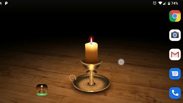 3D Melting Candle Live Wallpaper Free смотреть онлайн